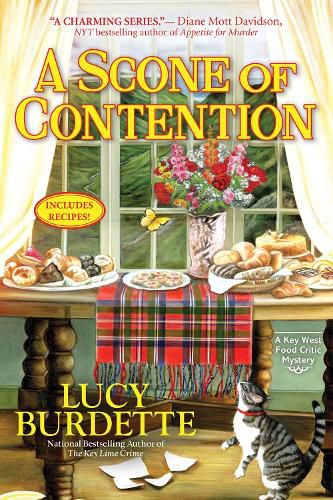 Cover image for A Scone Of Contention: A Key West Food Critic Mystery