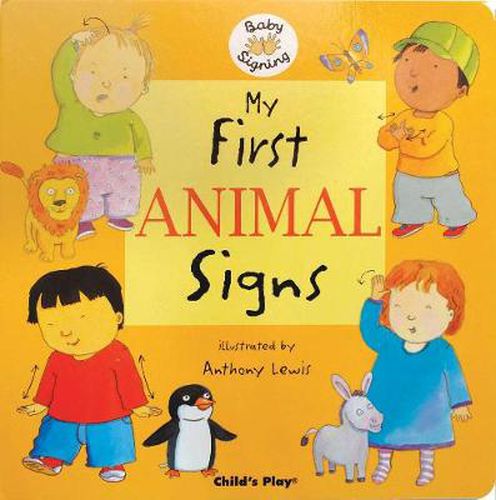 Cover image for My First Animal Signs: American Sign Language