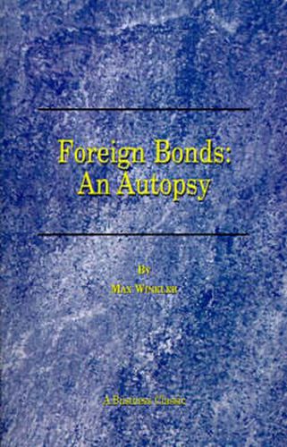 Cover image for Foreign Bonds: an Autopsy