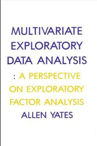 Cover image for Multivariate Exploratory Data Analysis: A Perspective on Exploratory Factor Analysis