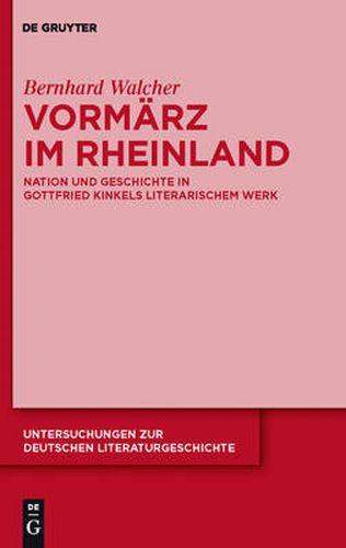 Cover image for Vormarz im Rheinland