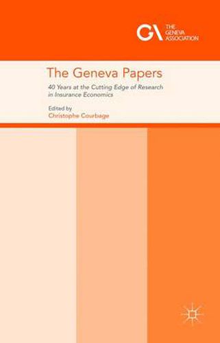 Cover image for The Geneva Papers: 40 Years at the Cutting Edge of Research in Insurance Economics