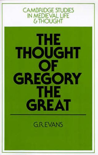 Cover image for The Thought of Gregory the Great