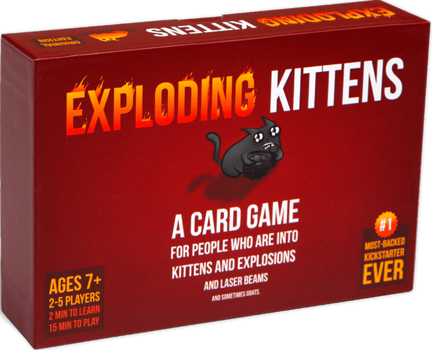 Cover image for Exploding Kittens