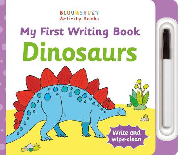 Cover image for My First Writing Book Dinosaurs