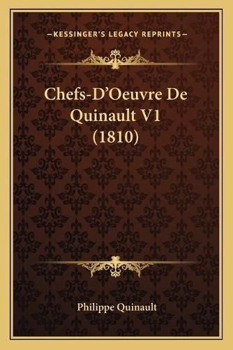 Chefs-D'Oeuvre de Quinault V1 (1810)