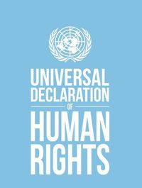 Cover image for Universal Declaration of Human Rights