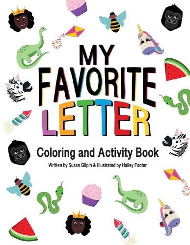 Cover image for My Favorite Letter: Coloring and Activity Book
