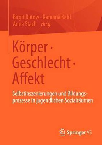 Cover image for Koerper * Geschlecht * Affekt: Selbstinszenierungen und Bildungsprozesse in jugendlichen Sozialraumen