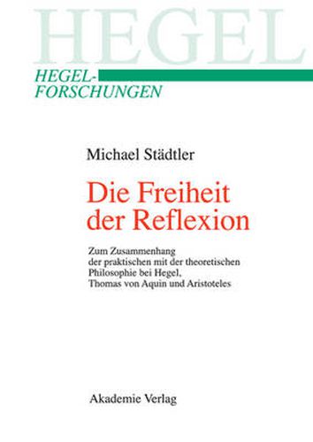 Cover image for Die Freiheit der Reflexion