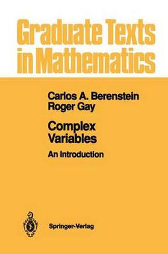 Cover image for Complex Variables: An Introduction