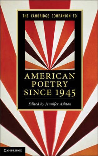 Cover image for The Cambridge Companion to American Poetry since 1945