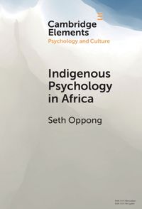 Cover image for Indigenous Psychology in Africa