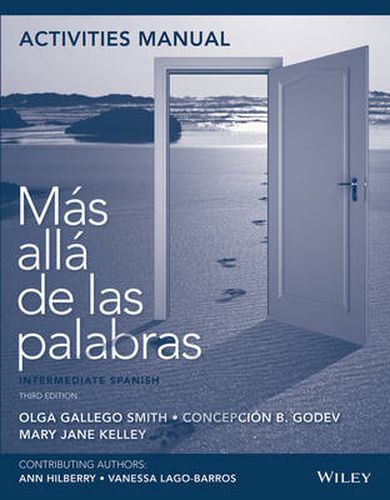 Cover image for Activities Manual to accompany Mas alla de las palabras: Intermediate Spanish, 3e with lab audio registration card