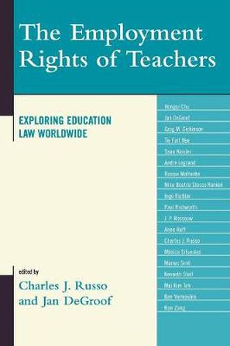 The Employment Rights of Teachers: Exploring Education Law Worldwide