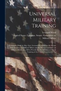 Cover image for Universal Military Training