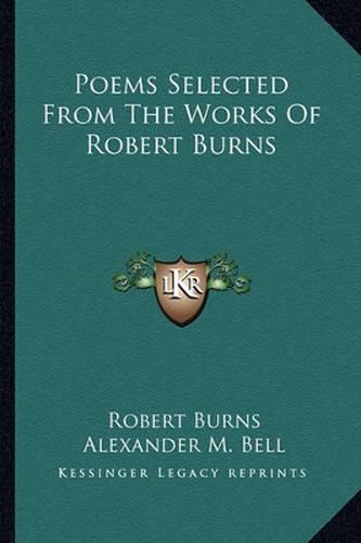 Poems Selected from the Works of Robert Burns