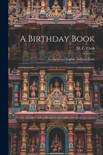 Cover image for A Birthday Book