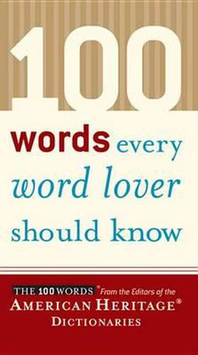 Cover image for 100 Words Every Word Lover Should Know