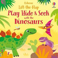 Cover image for Play Hide & Seek with the Dinosaurs