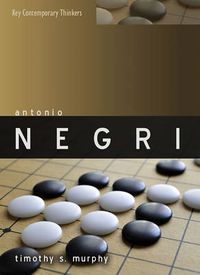 Cover image for Antonio Negri