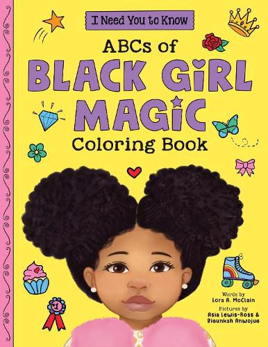 Cover image for ABC's of Black Girl Magic Coloring Book