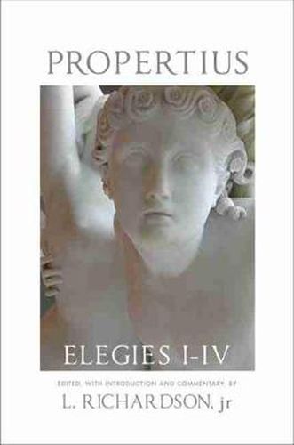 Cover image for Propertius: Elegies I-IV