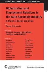 Cover image for Globalization and Employment Relations in the Auto Assembly Industry: A Study of Seven Countries