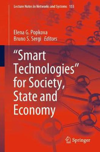 Cover image for Smart Technologies  for Society, State and Economy