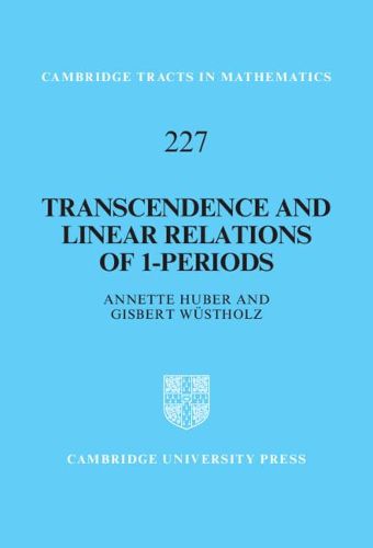 Cover image for Transcendence and Linear Relations of 1-Periods