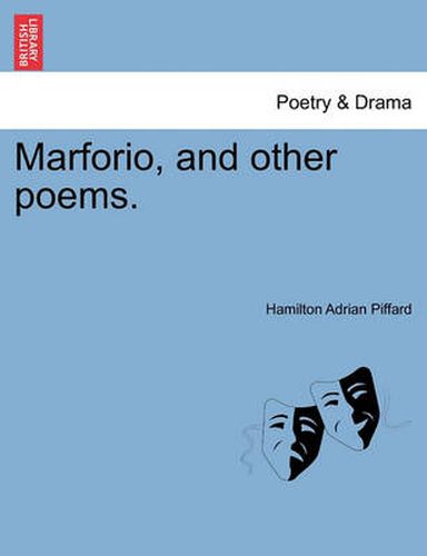 Cover image for Marforio, and Other Poems.