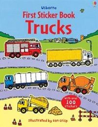 Cover image for First Sticker Book Trucks