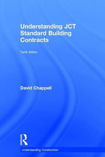 Cover image for Understanding JCT Standard Building Contracts