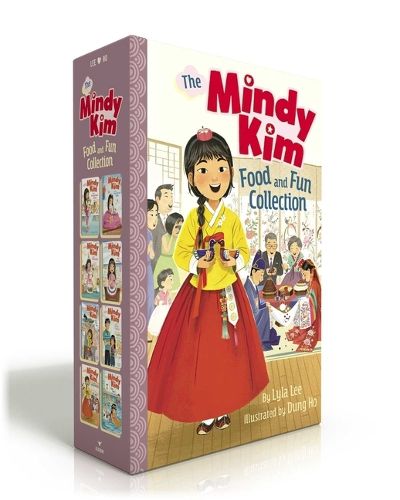 The Mindy Kim Food and Fun Collection: Mindy Kim and the Yummy Seaweed Business; And the Lunar New Year Parade; And the Birthday Puppy; Class President; And the Trip to Korea; And the Big Pizza Challenge; And the Fairy-Tale Wedding; Makes a Splash!