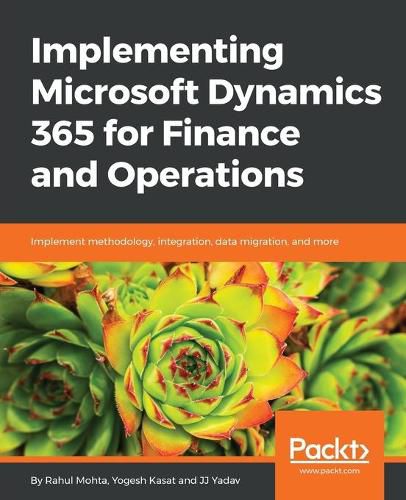 Cover image for Implementing Microsoft Dynamics 365 for Finance and Operations