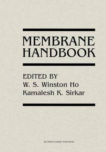 Cover image for Membrane Handbook