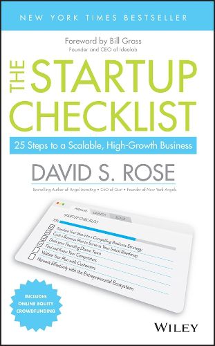 Cover image for The Startup Checklist - 25 Steps to a Scalable, High-Growth Business