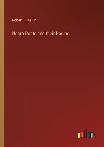 Cover image for Negro Poets and their Poems