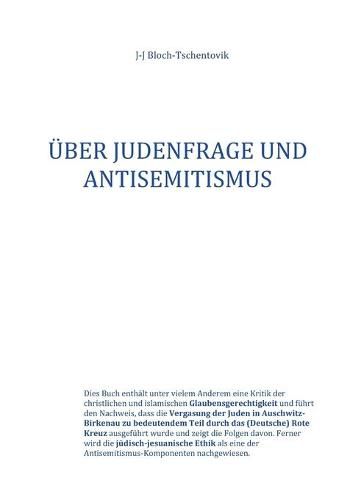 Cover image for UEber Judenfrage und Antisemitismus