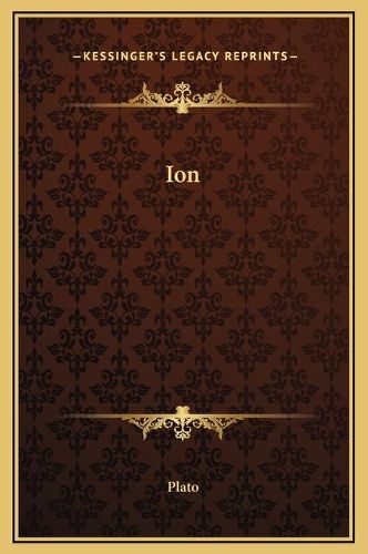 Cover image for Ion