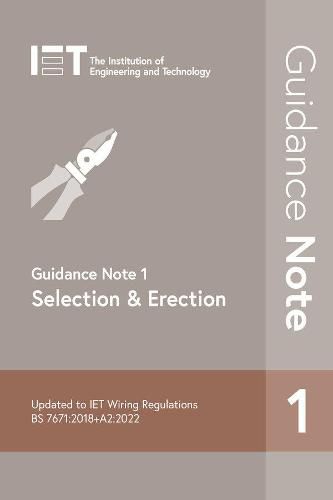 Cover image for Guidance Note 1: Selection & Erection