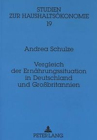 Cover image for Vergleich Der Ernaehrungssituation in Deutschland Und Grossbritannien