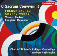 Cover image for O Sacrum Convivium: French Sacred Choral Works 