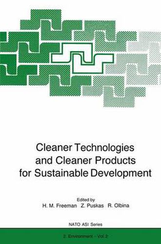 Cover image for Cleaner Technologies and Cleaner Products for Sustainable Development