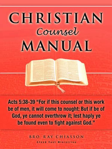 Cover image for Christian Counsel Manual