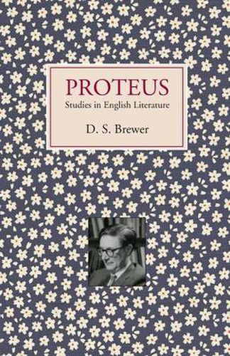 Cover image for Proteus: Studies in English Literature