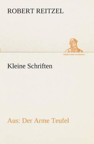 Cover image for Kleine Schriften