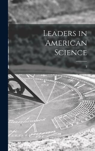 Cover image for Leaders in American Science; 3