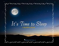 Cover image for It's Time to Sleep: A Bedtime Book