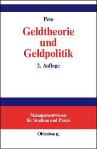 Cover image for Geldtheorie und Geldpolitik